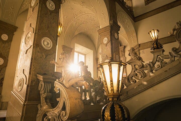The Grand Staircase to the Marble Hall