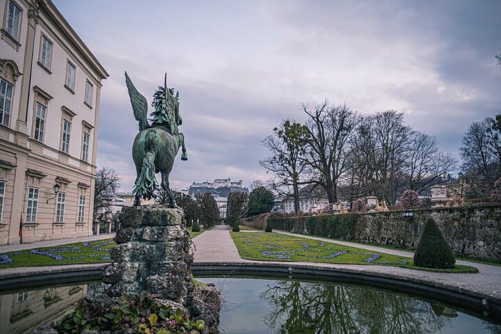 The Winged Horse Pegasus at the Do-Re-Mi Fountain