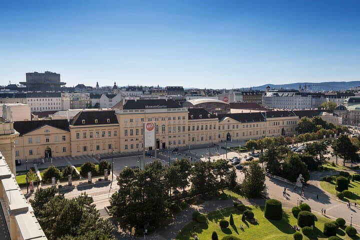 MQ front facade © MuseumsQuartier, photo: Alexander Eugen Koller