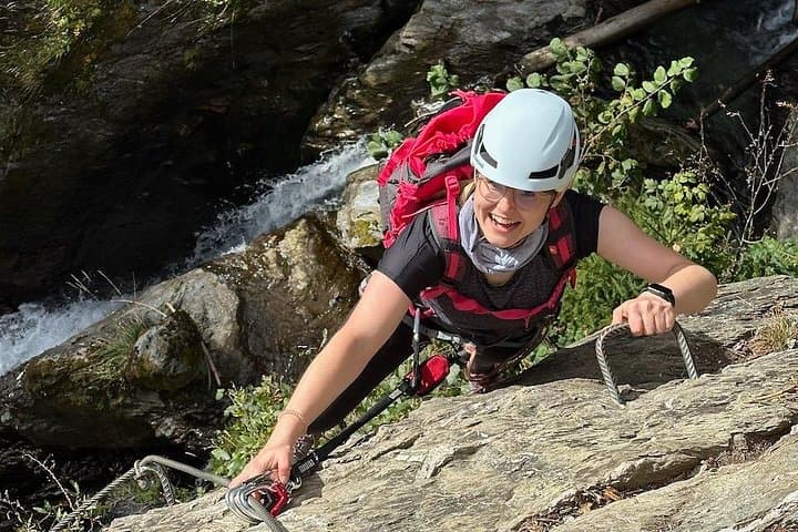 Experience captivating waterfalls and exceptional training opportunities our Via Ferrata routes, perfect for honing your climbing skills.