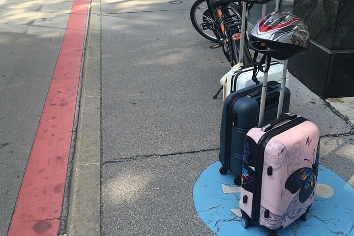 Luggage transfer to Budapest drop-off point