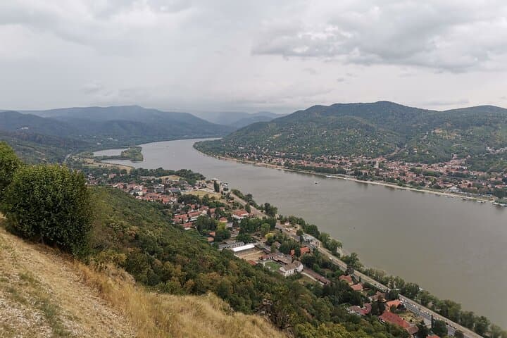 View from Visegrad Castle over the Danube Bend