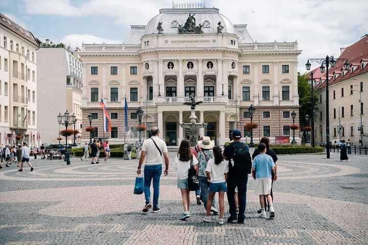 Private Bratislava Tour with Transfer from Vienna to Budapest