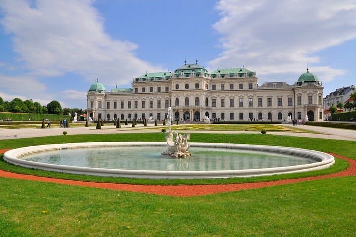Upper Belvedere Palace Entrance and Live Guided Tour