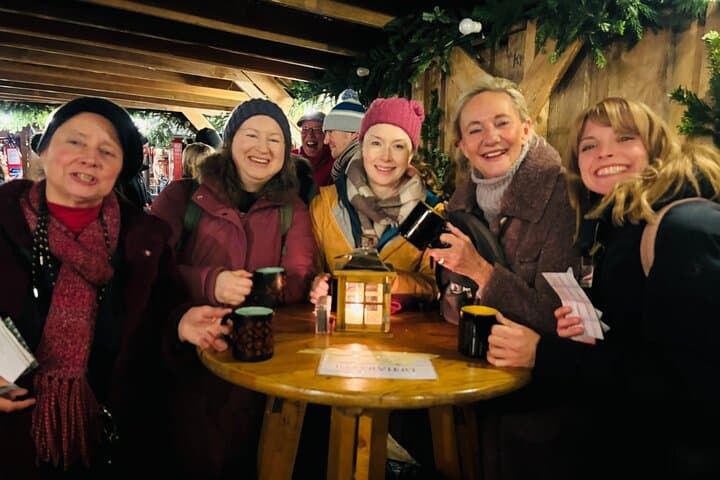 Team-building while sipping Glühwein!