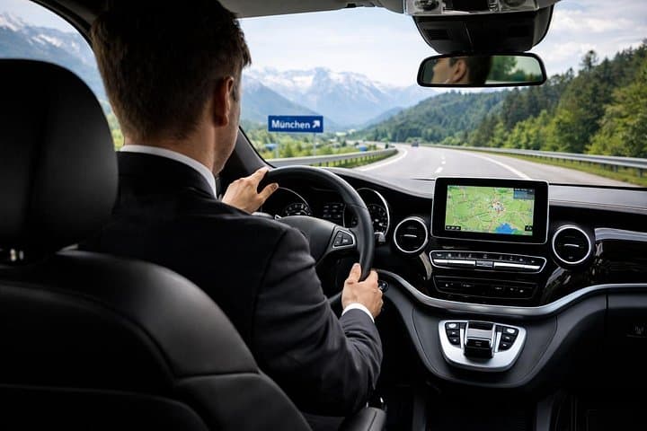 Comfortable private vehicle for Salzburg to Munich transfer
