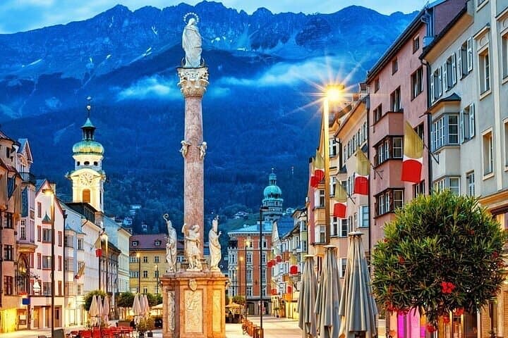 Innsbruck and Swarovski Crystal World Private Tour from Salzburg