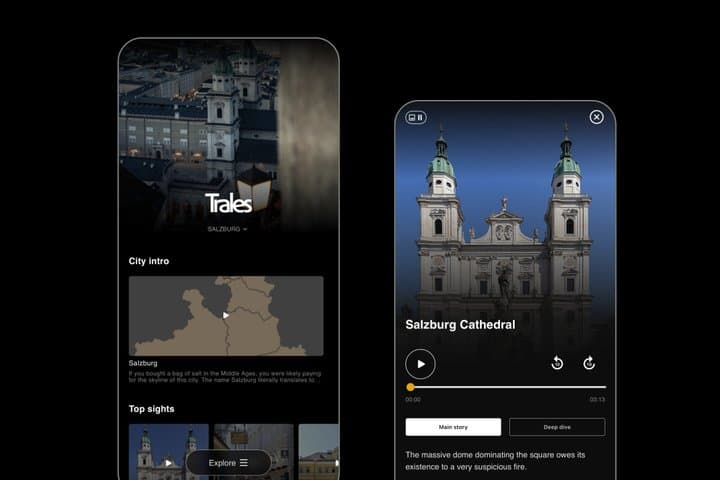Salzburg City Self-Guided Audio Tour With 100 Captivating Stories