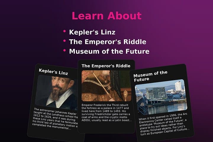 Linz Highlights Audio Guide and Self Guided Tour