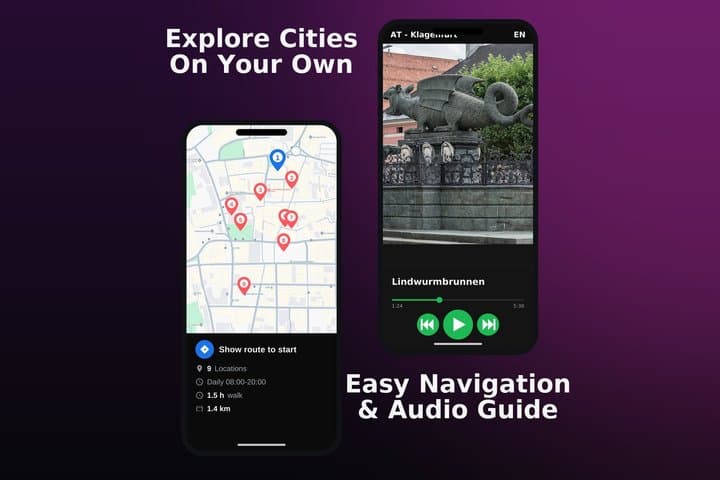 Klagenfurt Highlights Audio Guide and Self Guided Tour