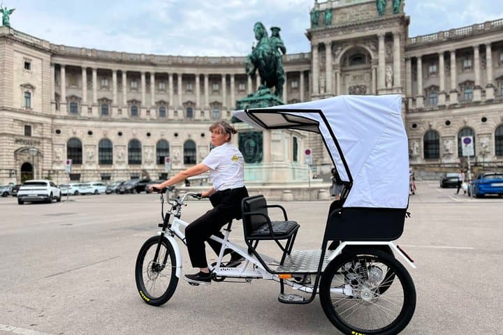 Classic 1 Hour Vienna Rickshaw Private Tour