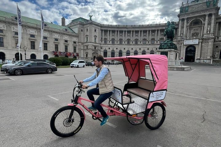 Classic 1 Hour Vienna Rickshaw Private Tour